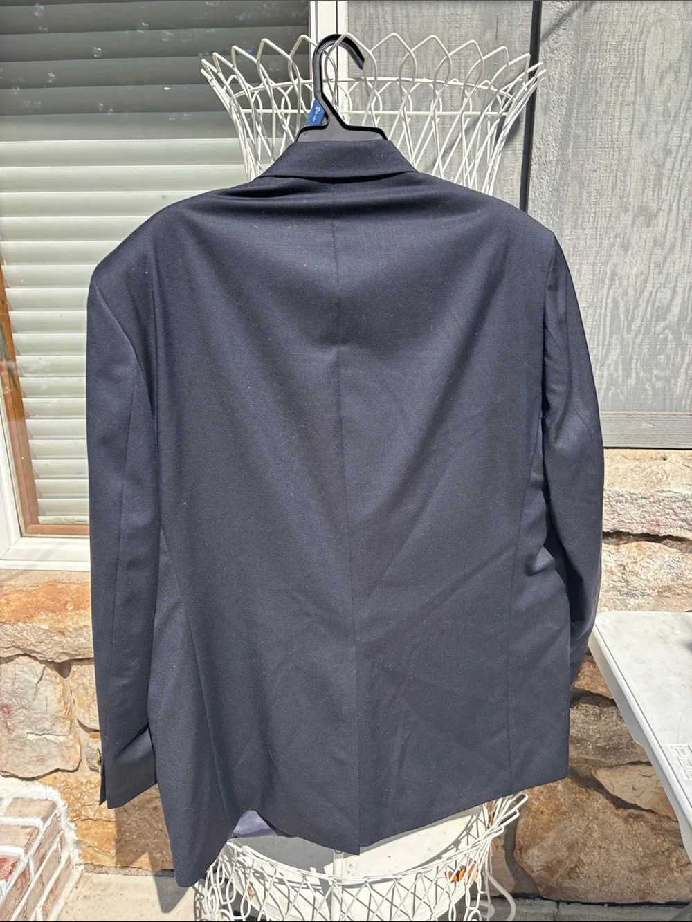 Chaps Navy Blazer with Gold Buttons 42R